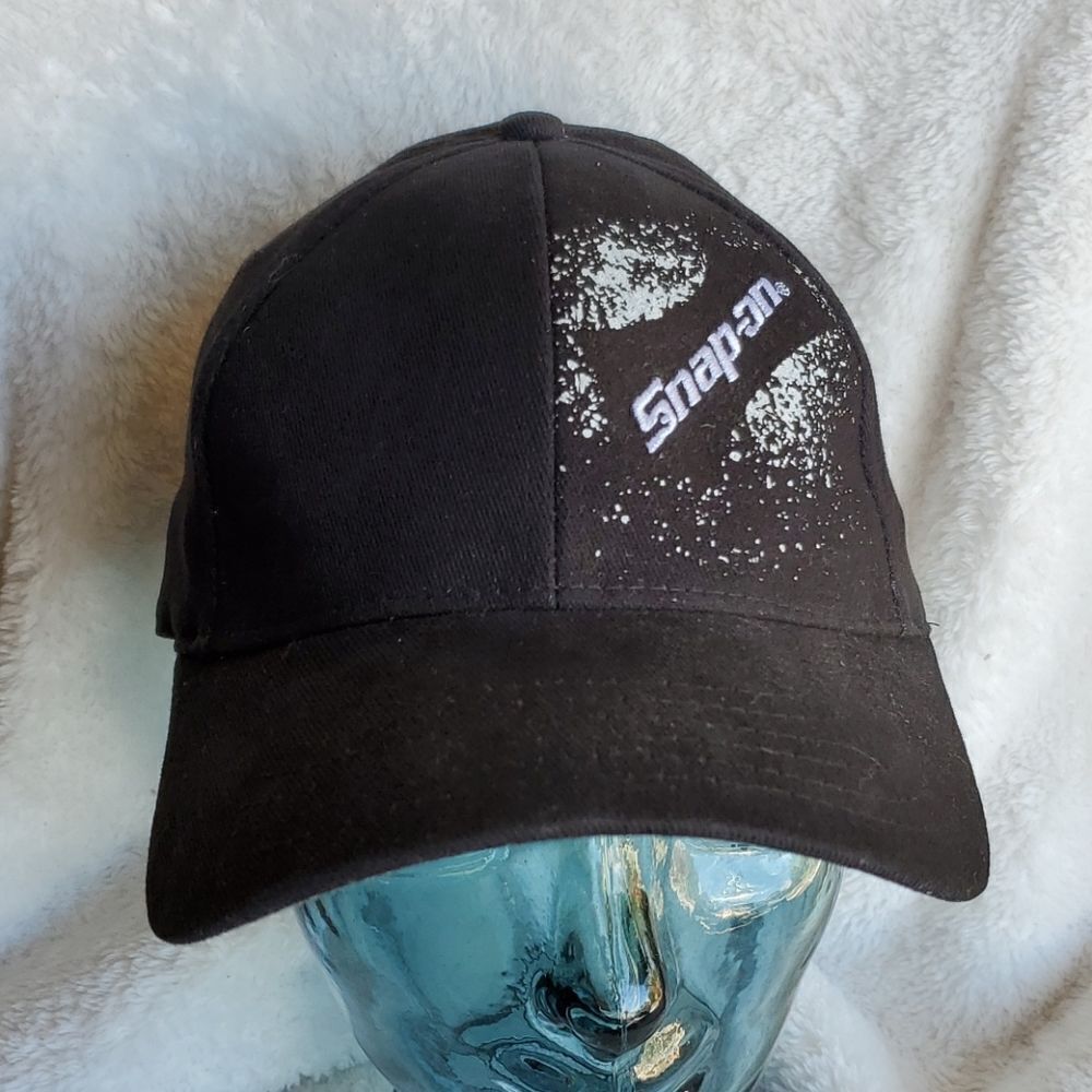 Snap On Black  Hat